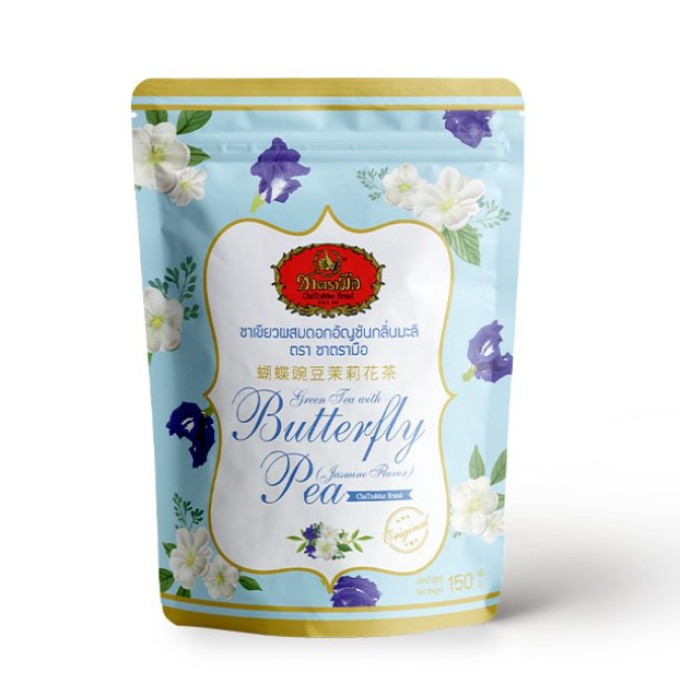 ชามะลิอัญชัน ชาตรามือ บรรจุ  150 กรัม.