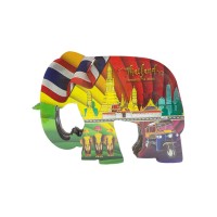 ペン・名刺立て タイ象   　インテリア 文房具 卓上 アジア風 おしゃれ